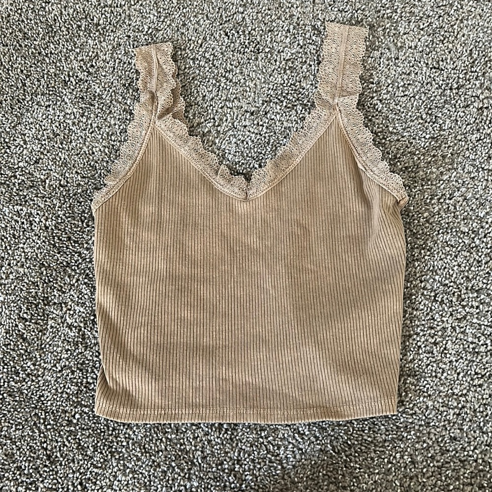 American Eagle Cropped Tank Top